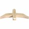 Ekena Millwork Bellingham Rough Sawn Timber Gable Bracket, Douglas Fir, 36"W x 15"H x 4"D x 4"F, 10/12 Pitch GBW036X15X0404BEL00RDF - alternate 2